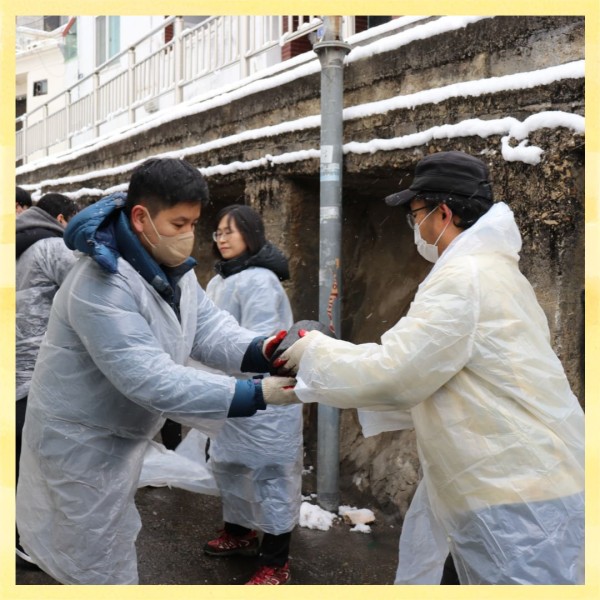 오늘 오후  월산동 일대에서는남구장애인복지관이 주최하고하람장애인주간보호센터가후원하는